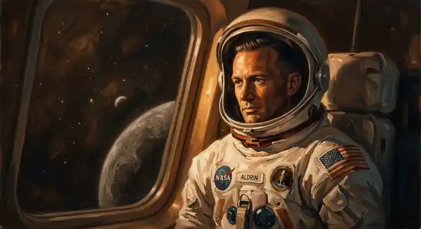 Portrait of Buzz Aldrin