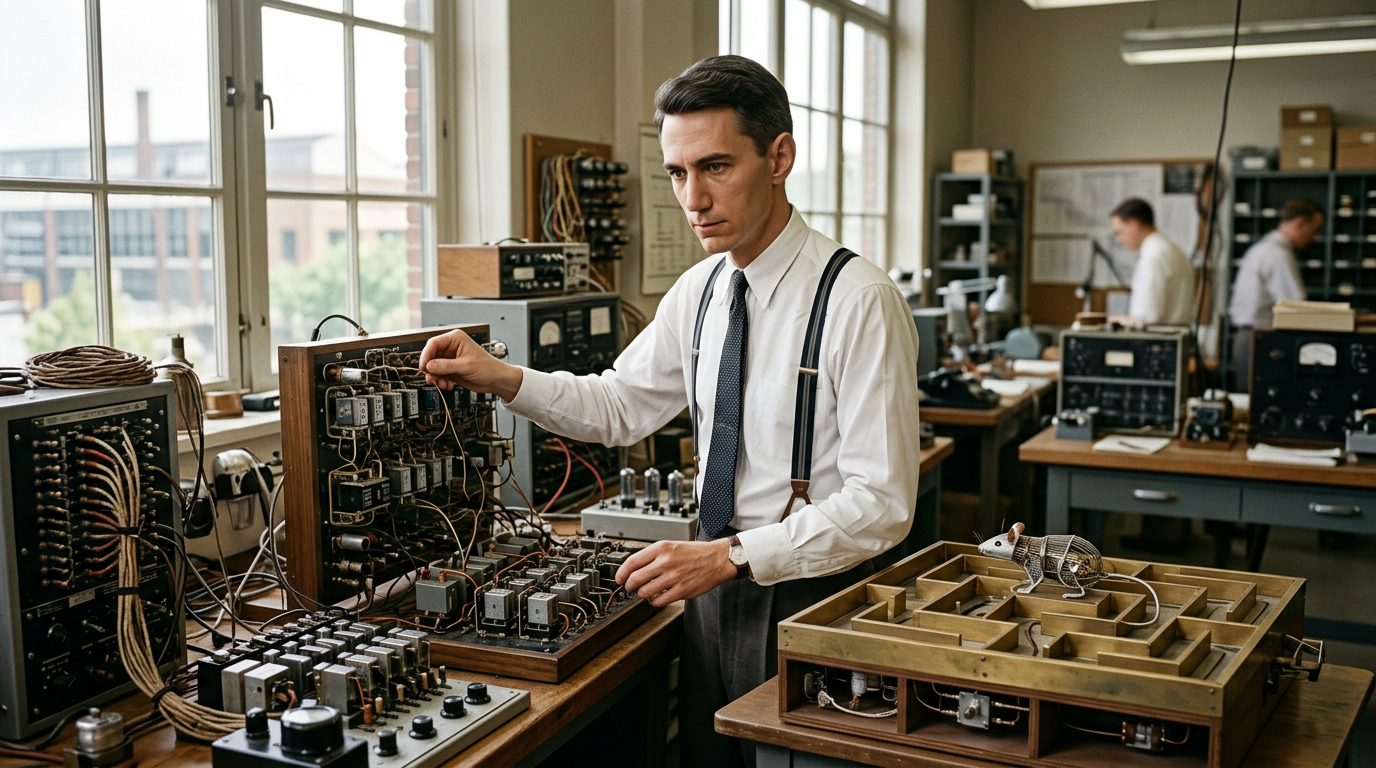 Portrait of Claude Shannon
