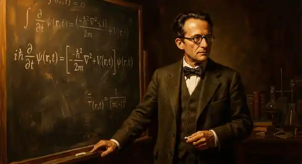 Portrait of Erwin Schrödinger