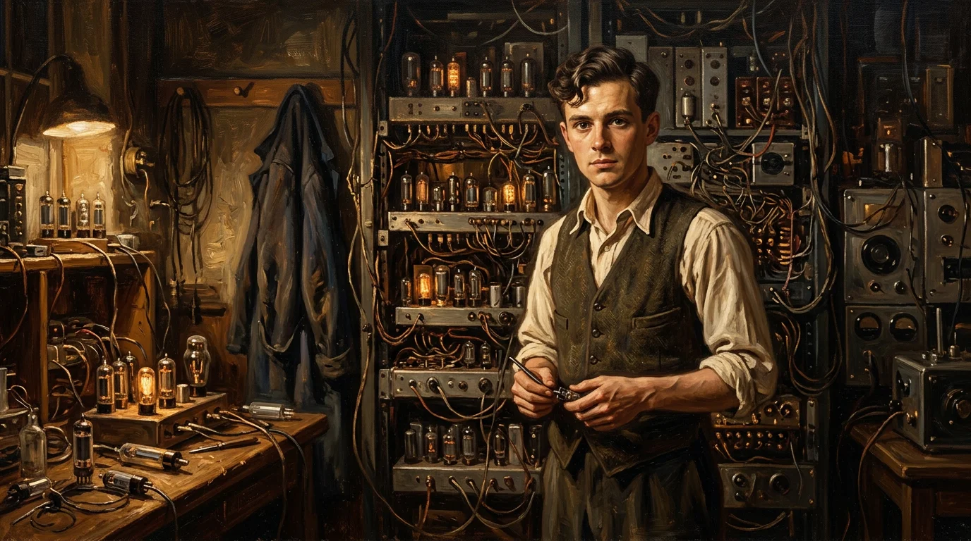 Portrait of Geoff Tootill