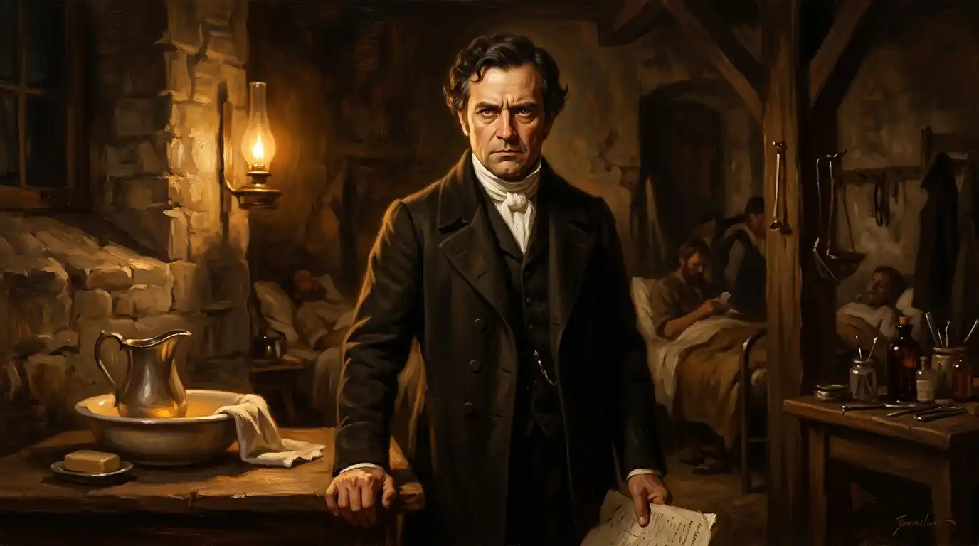 Portrait of Ignác Fülöp Semmelweis