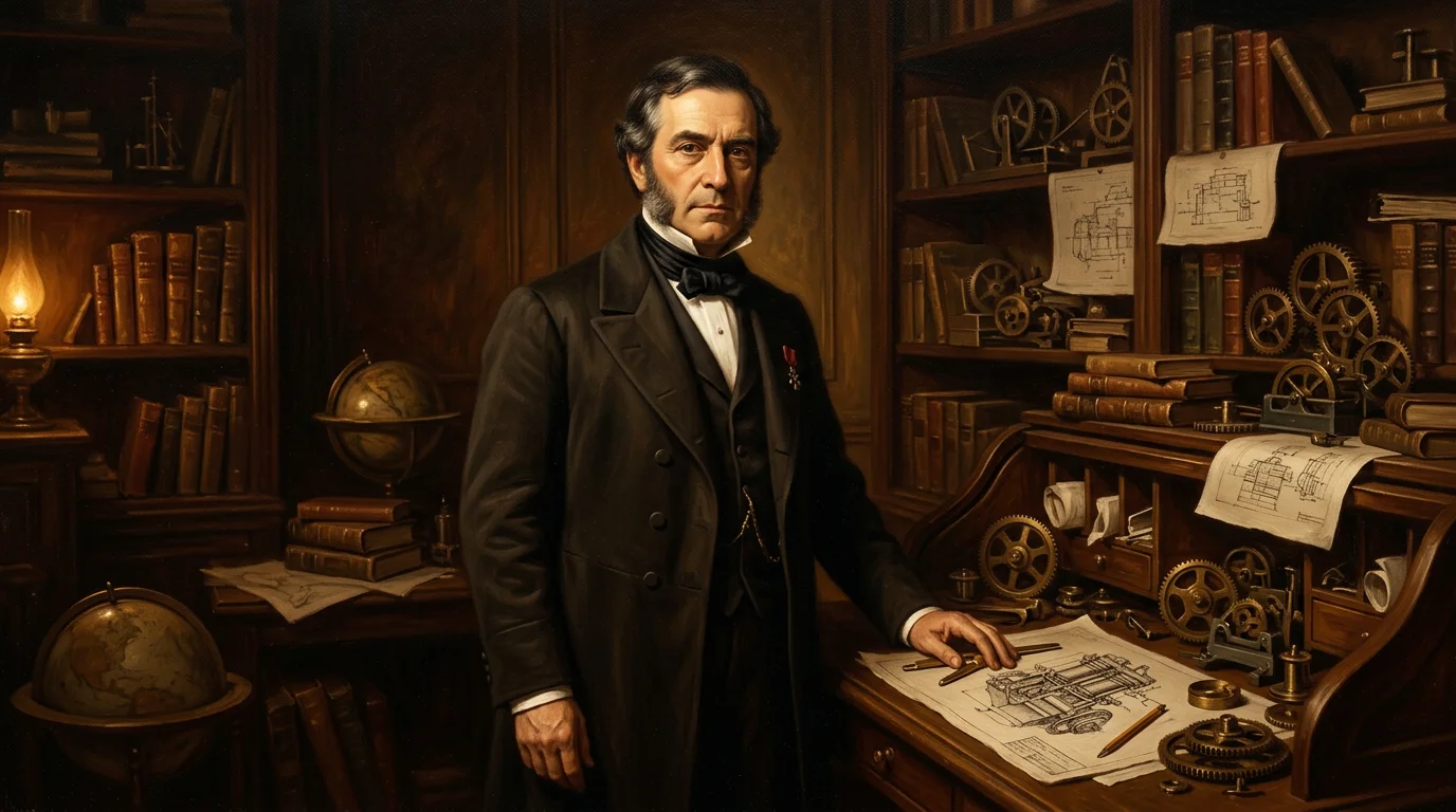 Portrait of Luigi Federico Menabrea