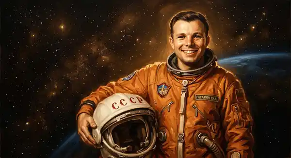 Portrait of Yuri Gagarin